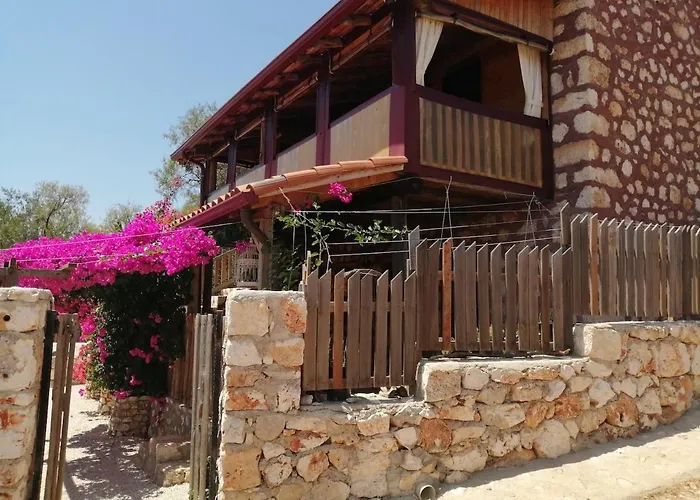 Private Restored Stone House With Terrace And Gardens Demre
