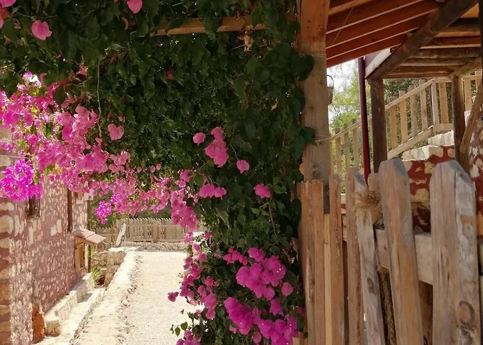 Private Restored Stone House With Terrace And Gardens Demre